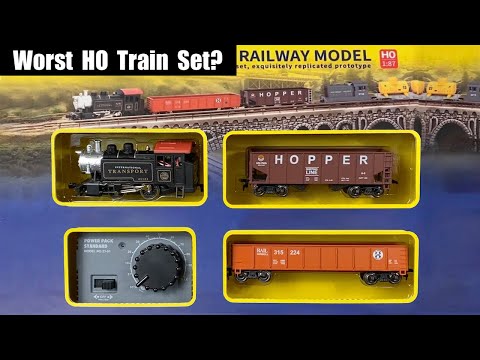 I Bought a $31 - Cheapest HO Train Set - Factory Defect?
