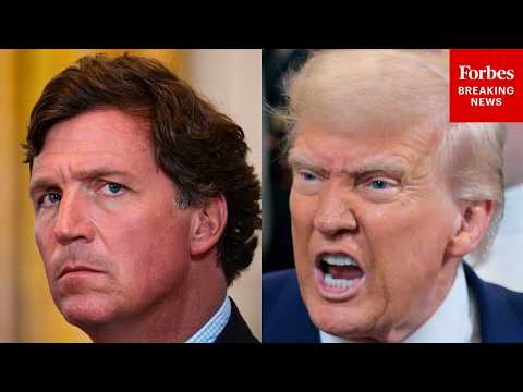 BREAKING NEWS: Trump Lashes Out Publicly At Tucker Carlson Over Iran War Criticism