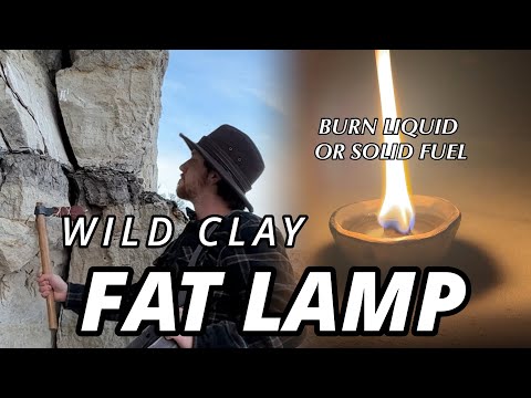 Making Ancient Lamps From The Earth | Comprehensive Primitive Pottery Guide