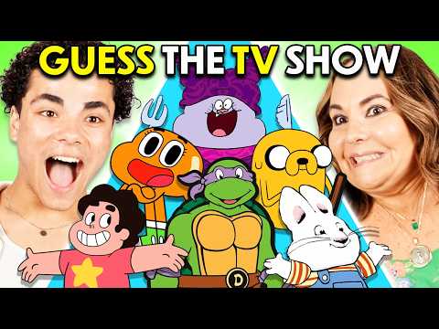 Teens vs. Parents: Guess The Kids TV Show In One Second! #2