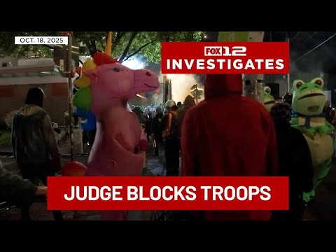 Federal judge blocks National Guard deployment to Portland