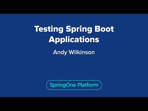 Testing Spring Boot Applications