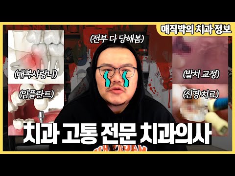 현역 치과의사가 말아주는 치과 치료 고통 월드컵
