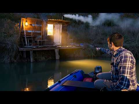 STRANDED! HOW AN ABANDONED HUT SAVED US | DIY RESTORATION & SURVIVAL