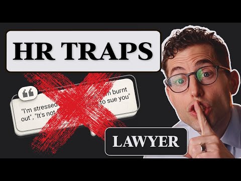 NEVER Say These 3 Things to HR (Lawyer's Warning)