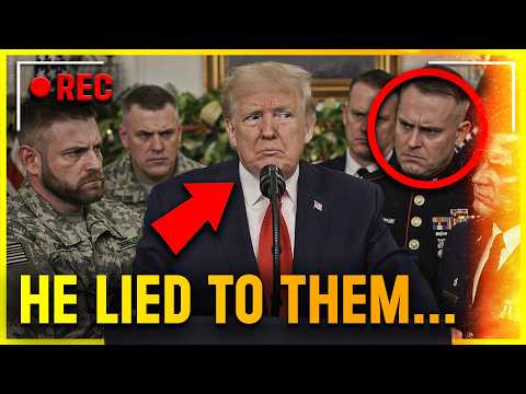Trump EXPOSED As COMPLETE FRAUD In Front Of Military