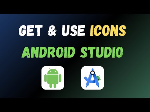 How To Get & Use Icons In Android Studio - Android Studio Tutorial