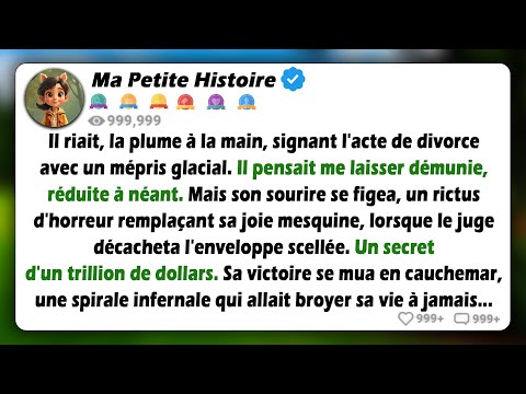 Ignorant que sa femme était la fille d'un milliardaire secret, il a signé les papiers du divorce en