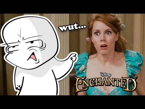 everybody forgot how weird Disney's Enchanted was...