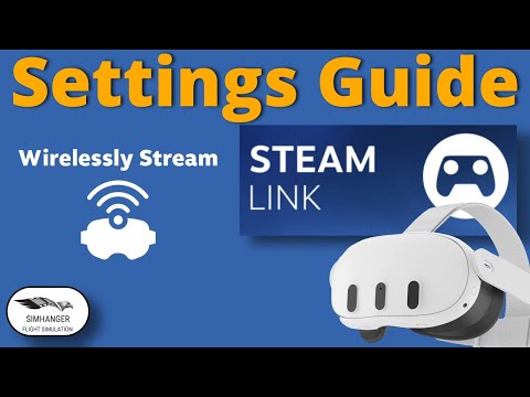 Steam link for Quest 3 | Easy Wireless Set Up & Config | Tested in Microsoft Flight Simulator