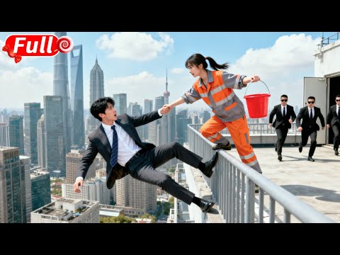 誤以為工人要跳樓，鄉下妹沖上去緊緊抱住他！誰料他竟是千億總裁，當場娶她進豪門寵上天！#短劇 #爽劇 #甜劇 #愛情劇 #drama #总裁