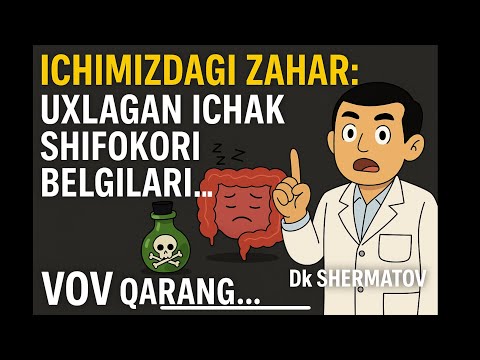 ИЧИМИЗДАГИ ЗАХАР- УХЛАГАН ИЧАК ШИФОКОРИ БЕЛГИЛАРИ… Dk_Shermatov Тел:+998-78-113-84-86