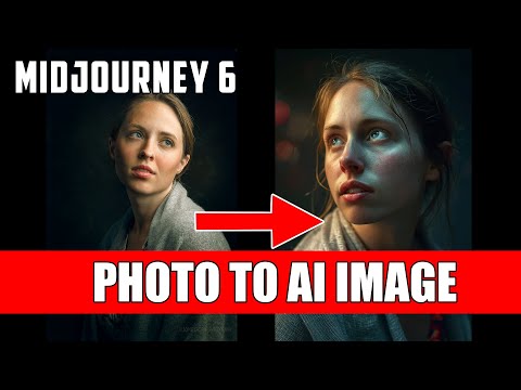 Ultimate Guide: Photo to Cinematic AI Art in MidJourney 6. Best Portraits.