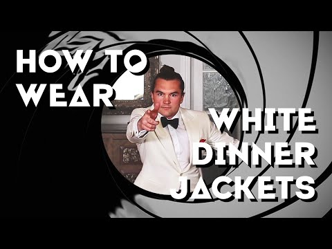 How to Wear A White Dinner Jacket