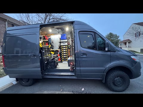 2022 Sprinter Work Van Build Out Part 3