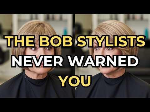 NEVER WEAR THESE BOB HAIRCUTS AFTER 50 - THEY DRAG YOUR FACE DOWN