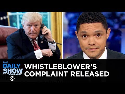 Ukraine Whistleblower Complaint Released | The Daily Show
