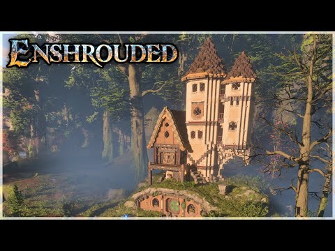 Enshrouded: Building a Fantasy House & Tower in the Forest