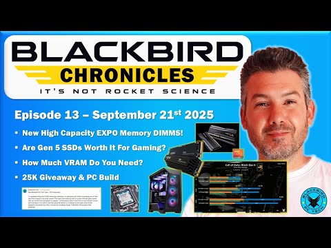 Episode 13 - AMD AM5 64GB Modules + Gen 5 SSDs + How Much VRAM Do You Need?