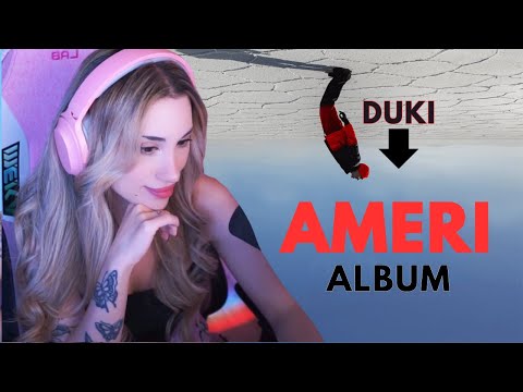 REACCIONANDO a ''AMERI'' el NUEVO ÁLBUM de DUKI (COMPLETO) - KATTH