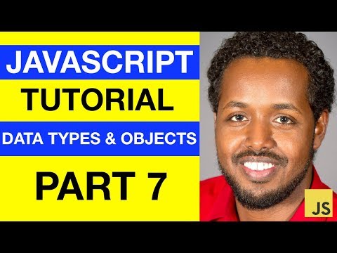 JavaScript - Data Types & Objects - Somali Beginner Tutorial Part 7