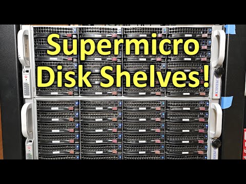 Supermicro 45-Bay JBOD Disk Shelf Upgrade, Running 105 Hard Drives