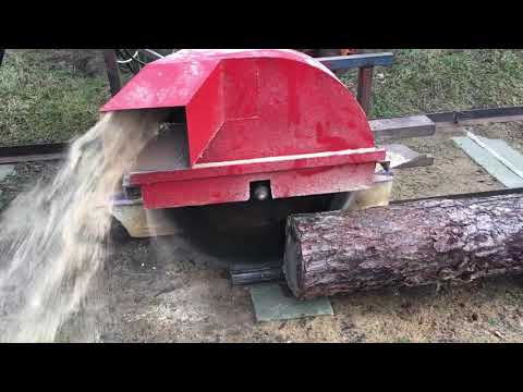 Самодельная пилорама 2.0 / заточка / транспортировка бревен