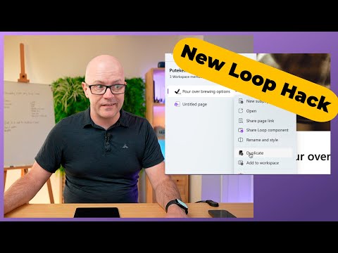 Microsoft Loop Hack: Copy pages between workspaces