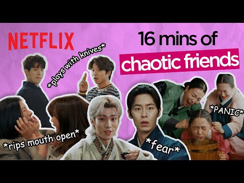 K-drama friendships giving off intense chaotic energy for 16 minutes 🤪 [ENG SUB]