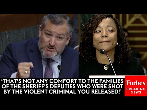 JUST IN: Ted Cruz Snaps At Judicial Nominee Over Release Of Violent Criminal