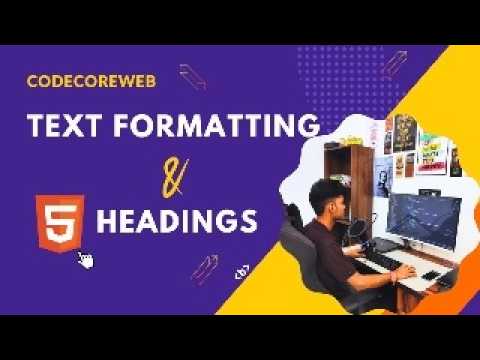 HTML5 Headings & Formatting — Real-World Rules You Must Know! (Hindi)