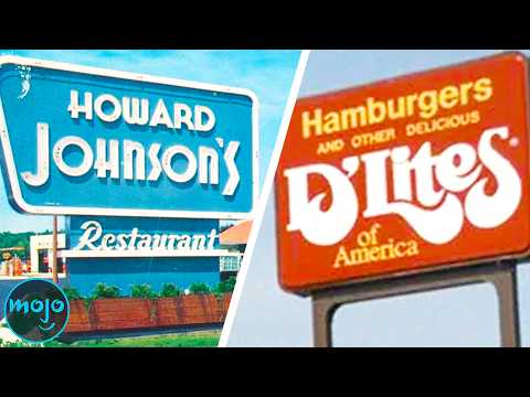 Top 30 Iconic Fast Food Chains That Don't Exist Anymore