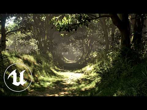 Forest Path Environment in UE5 | Step-by-Step Tutorial