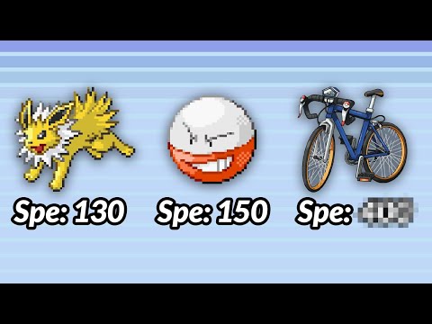 What's the Fastest thing in the World of Pokémon?