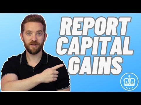 How To Report A Capital Gain To HMRC via Self Assessment Tax Return