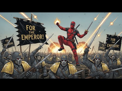 What If Deadpool Joined The Death Korps In Warhammer 40k?