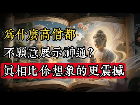 為什麼高僧都不願意展示神通？真相比你想像的更震撼#佛學 #禪宗