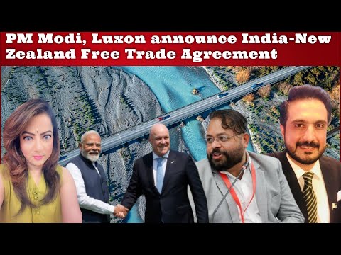 PM Modi, Luxon announce India-New Zealand Free Trade Agreement #DrAbhishekMishra