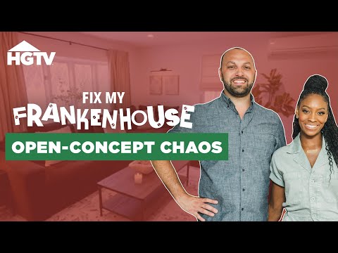 From Open-Concept Gone Wrong to Perfect Fit - Full Episode Recap | Fix My Frankenhouse | HGTV