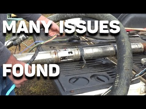 Troubleshooting a 5 HP Submersible Irrigation Pump. McDonald Motor Gould Pump Combo.