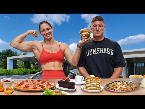 Can I Survive her 5,000 Calorie Russian Diet? ft. Vladislava Galagan