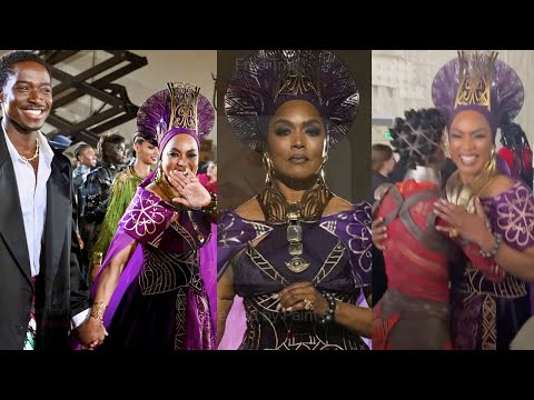 Angela Bassett Vogues For 'Wakanda', Welcomes Damson Idris