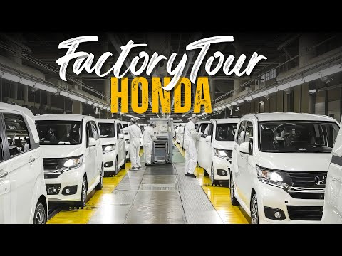 Honda Factory Tour 🏭 Inside the Production Plant 🇯🇵