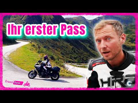4 tips for hairpin bends - Franzi's first mountain passes on his motorcycle