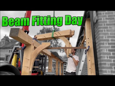 Did It Fit.....? Green Oak Beam's Going In