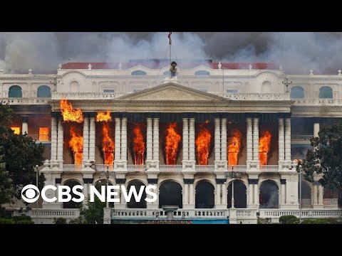 Videos show violent unrest, anti-corruption protests in Nepal