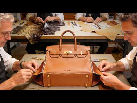 How the $500,000 Hermès Birkin Is Made — Inside the Most Exclusive Handbag Workshop on Earth
