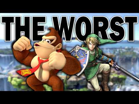 The WORST Characters In Smash Bros History