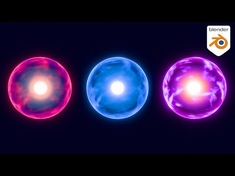 CREATE Your Own Procedural Energy Ball in Blender FAST!