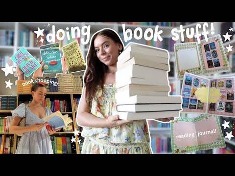 ULTIMATE BOOK VIDEO! ⭐️ book shopping, reading journal updates, end of year TBR + more!